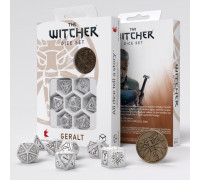  The Witcher Dice Set Geralt - The White Wolf