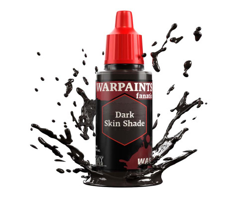 The Army Painter - Warpaints Fanatic Wash: Dark Skin Shade